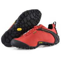 Authentique Merrell รองเท้าผู้ชาย /Womes ตาข่ายระบายอากาศตั้งแคมป์รองเท้ากีฬากลางแจ้งสำหรับชายกันน้ำ Mountaineer รองเท้าปีนเขา39-44