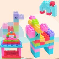 108pcs/lot Building Blocks Bricks DIY Large Bulk Assembled Bricks Model Toddler Educational Toys For Kids Children Gifts