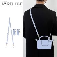 ☍▲☈ HAVREDELUXE Bag Strap For Longchamp Mini Bag 2023 New Color For Mini Bag Transformation Messenger Backpack Strap