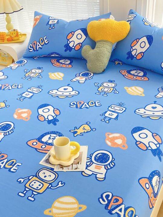 ready-d-sheet-one-piece-pure-ildrens-cartoon-boy-sgle-summer-quilt-sgle-car-r-excavator-ctom