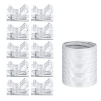 RGB Extension Cable Wire Cord 32.8Ft 10 mm LED Light Strip Connectors for LED RGB Strip Light