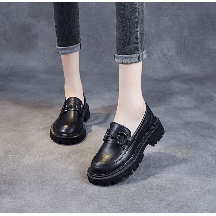 authentic-leather-shoes-2022-spring-and-autumn-new-lok-fu-round-toe-british-style-single-shoes-widened-big-head-deep-mouth-soft-sole-mothers-shoes