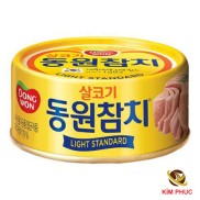 Cá ngừ ngâm dầu Light Standard Tuna Dongwon Hàn Quốc 150g