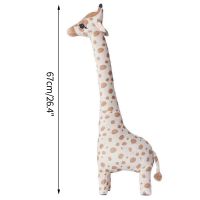 Giraffe Plush Toys Cute Stuffed Animal Dolls Soft Simulation Giraffe Doll for Boys Girls Birthday Gift Kids Bedroom Decor
