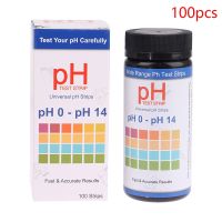 100Pcs PH0-14 Test Paper Laboratory Scientific Litmus Alkaline Acid Testing Household Indicator PH Test Meter Inspection Tools