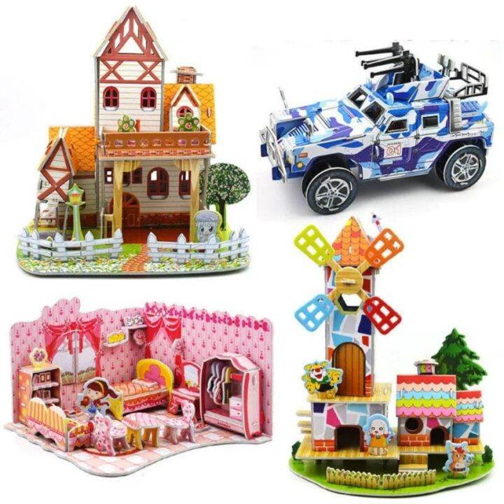 Tuyển tập các mô hình bằng giấy 3D Cubic Fun mê hoặc giới trẻ