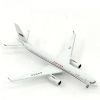 1400 Scale Aeroflot TU214 TU-214 RA-64504รัสเซียขนส่งสายการบิน Diecast โลหะผสมเครื่องบินรุ่นของเล่นสำหรับคอลเลกชัน