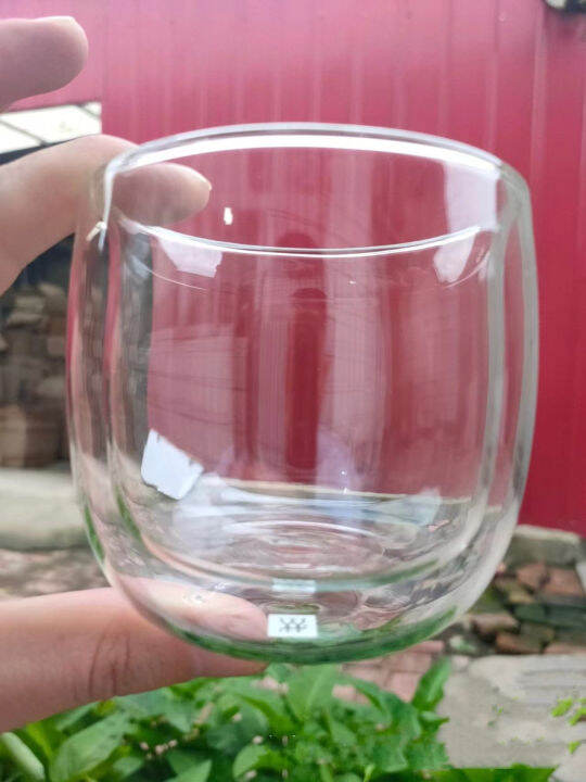 ZWILLING JA HENCKELS Sorrento ผนังคู่ถ้วยชา, แก้วเบียร์แก้วโปร่งใส