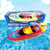 ของเล่นเรือสปีดโบ๊ท วิ่งลอยในน้ำได้จริง มีใบพัดหางเสือคอยควบคุมทิศทาง Motor Boat เรือของเล่น เรือวิ่งในน้ำ