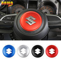 BAWA Car Steering Wheel Center Decorative Stickers Protect Cover For Suzuki Jimny 2019   Car Accessories Interior Parts