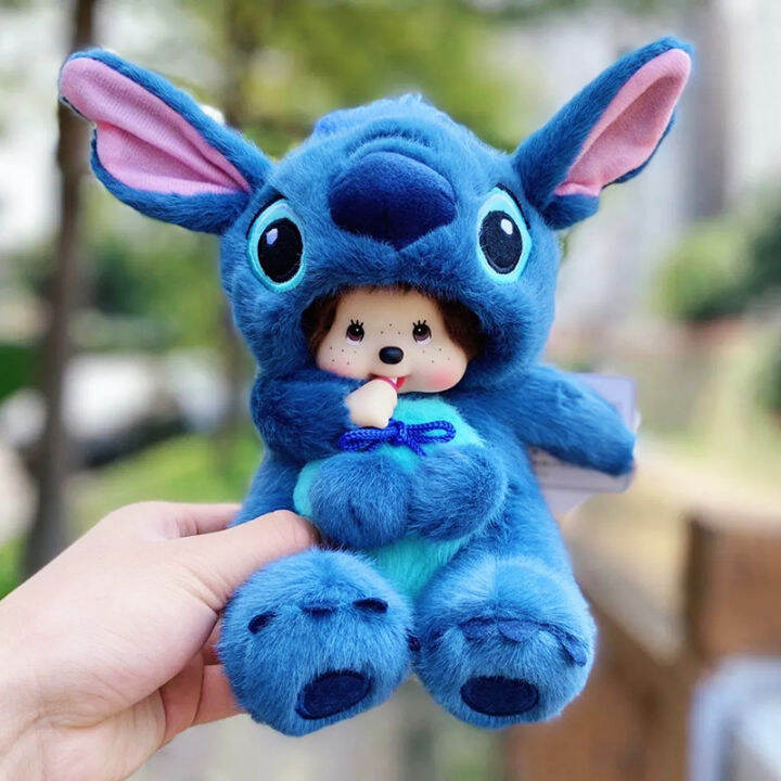 Cartoon Monchhichis Plush Lilo & Stitch Jellycat Plushies Stuffed Doll ...