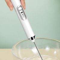 Electric Milk Frother Whisk Handheld Egg Beater USB Coffee Blender Household Milk Shaker Mixer Foamer Food Blender