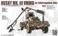 พลาสติก โมเดล ประกอบ afv สเกล 1/35 Husky Mk.III Vehicle Mounted Mine Detector with interrogation arm