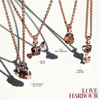 Dallar/Love Harbour Necklace ( Pink gold )