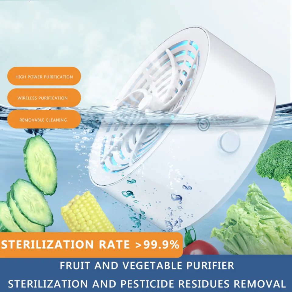 Fruit and Vegetable Cleaning Machine Purifier Portable Washing Cleaner  Wireless