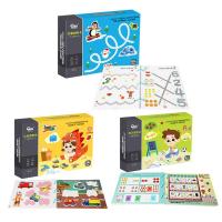 Magical Tracing Writing Workbook Set Parent-child Interactive Early Learning Training Card Tracing Pen Control Book For Kids Flash Cards Flash Cards