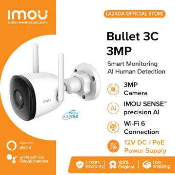 IMOU Bullet 2C 3C Outdoor WiFi Security Camera Waterproof
