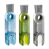 3 In 1 U-shaped Cup Mouth Brush Creative Bottle Cleaning Brush Rotatable Groove Gap Cleaning Brushes Household Cleaning Tools Cleaning Tools