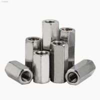 ☢☞♦ Right and Left Thread Hex Rod Coupling Nuts 304 Stainless Steel Long Hex Nut Connection Thread Nut M3 M4 M5 M6 M8 M10