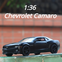 1:36 Chevrolet Camaro จำลองสูงรุ่นรถโลหะซีดาน Die Casting Collection ของเล่นรถเด็กของเล่นเด็ก Gift