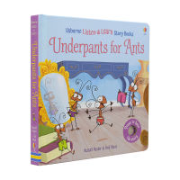 Usborne underpants for ants listen learn ant underpants childrens English story picture book phonation Book click Book English original imported book