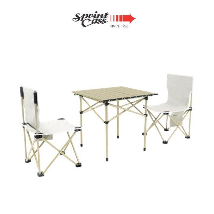 Outdoor Folding Tables and Chairs Portable Picnic Set, 1 Folding
