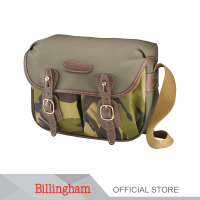 กระเป๋า Billingham รุ่น Hadley Small-Sage FibreNyte with Camo Front/ Chocolate Leather