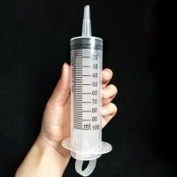 ♝✻ 100/60/20ML Syringe Large Reusable Hydroponics Nutrient Sterile Health Measuring Injector Tools Dog Cat Feeding Accessorie