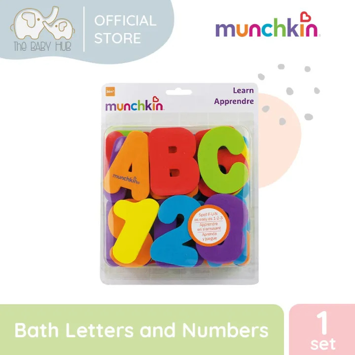Munchkin Bath Letters and Numbers Lazada PH