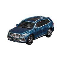 โมเดลรถจำลองหล่อโลหะ1:64สเกล Geely Xingyue L อัลลอยของขวัญของเล่นเด็กชายการสะสมตกแต่งโลหะแบบคงที่ตามต้องการ