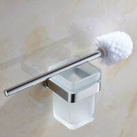 1 PC Toilet Articles For Stainless Steel Handle Toilet Brush Suit Household Hanger Frame Cleaning Brush