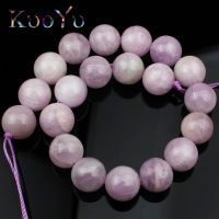 Natural Gem Kunzite Purple Spodumene Stone Beads High Quality Loose Spacer Beads For Jewelry Making Diy Yogo Bracelets 8 10 12mm