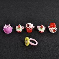 20Pcs Mixed Flower Animal Heart Cartoon Girls Baby Children Rings