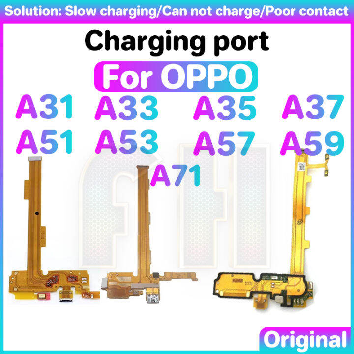 oppo a51 charging flex