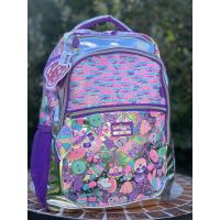 TOP▤ Smiggle กระเป๋าเป้สะพายหลัง กระเป๋านักเรียน ขนาดใหญ่ สําหรับเด็กประถม