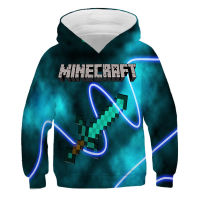 2022 3D Boy hoodies Minecrαft Video Game Clothing Baby Girl Clothes Jackets for boys Hoodies Sweatshirt Childrens coat kids