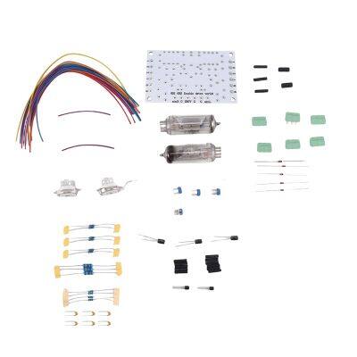 6E2 Cat Eye Tube Indicator Driver Board Kit Driver Board Kit Dual Channel Fluorescent Level Indicator Drive Amplifier DIY Modification (A)