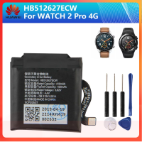 Huawei แบตเตอรี่ สำหรับ Huawei Watch 2 Pro 4G EO-DLXXU Porsche DesignนาฬิกาGT FTN-B19 HB512627ECW 420MAhแบตเตอรี่ + เครื่องมือ