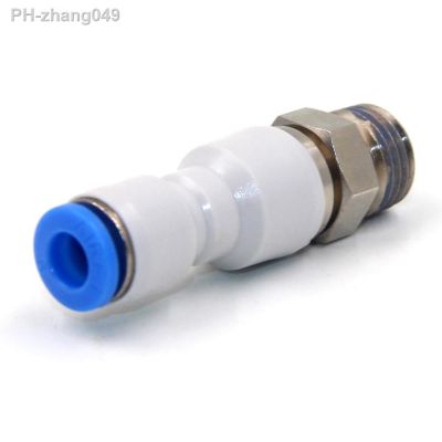 Pneumatic Rotary Fitting Push In Connector M5 1/8 1/4 3/8 1/2 BSP Male Fit 4/6/8/10/12mm OD Tube Pneumatic