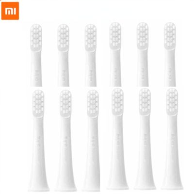 ของแท้เหมาะสำหรับ Xiaomi Mijia หัวแปรงสีฟันไฟฟ้า T100อะไหล่หัวแปรงฟันโซนิคทำความสะอาดล้ำลึกในช่องปากแปรงสีฟัน T100
