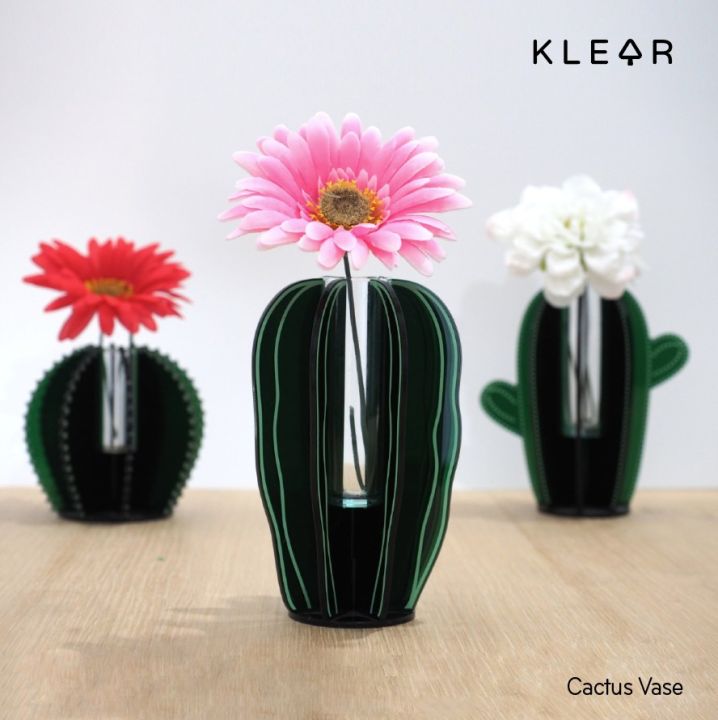 klearobject-cactus-waved-vase-แจกันดอกไม้-แจกันอะคริลิค-รูปทรงกระบองเพชร-แจกัน-แจกันสไตล์ไม่ซ้ำใคร-แจกันมินิมอล-แจกันเก๋-แจกันแปลกๆ