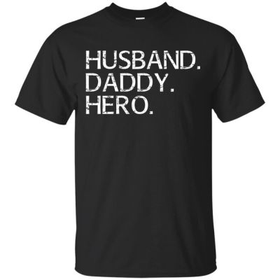 Funny Father Day Daddy Husband Hero Gift 2019 Newest MenS Funny Fashion Classic Band Shirts XS-4XL-5XL-6XL