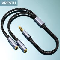 3.5mm Jack Audio Extension Headphone Convertor Y Splitter Stereo AUX 3.5 Male to 2 Female for Earphone Headset PC Extender Line Headphones Accessories