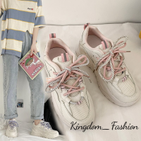 Kingdom_Fashion ยอดนิยม รองเท้าผู้หญิง รองเท้าผ้าใบ รองเท้าสุขภาพ รองเท้าแฟชั่น B96F01E 37Z230912