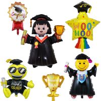 【DT】hot！ Doctor Foil Balloons Boy Graduate Theme Globos Graduation Decorations