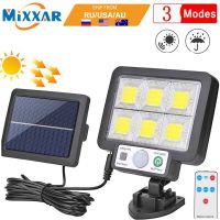 ZK50 COB/LED Split Type Solar Outdoor Light Upgrade Human Body Infrared Induction IP68 Waterproof Flood Lamp Garden Garage Lamp