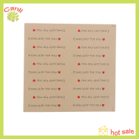 Canli 100pcs โดยเฉพาะอย่างยิ่งสำหรับคุณ kraft Paper Sticker scrapbooking ป้ายสติกเกอร์ของขวัญ