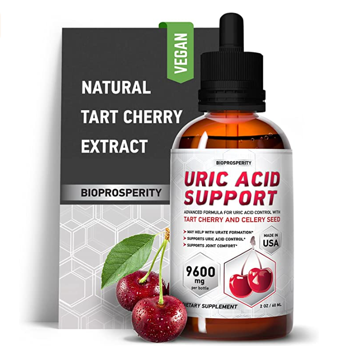 BIOPROSPERITY Uric Acid Support Tart Cherry Extract for Joint Health