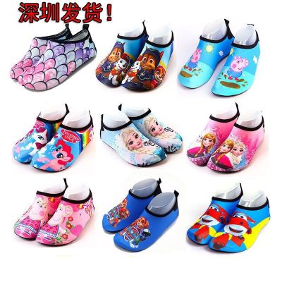 【Hot Sale】 Baby beach shoes floor childrens barefoot swimming outdoor non-slip upstream speed interference water shoes