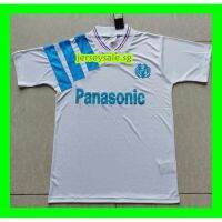 Top-Quality 1992-1993 Marseille 92/93 Home Retro Soccer Jersey Shirt S-XXL